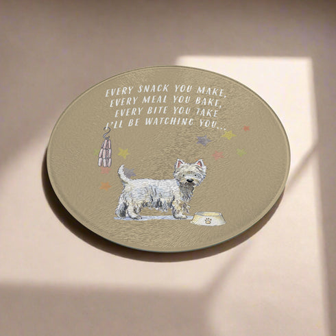 West Highland Terrier Trivet